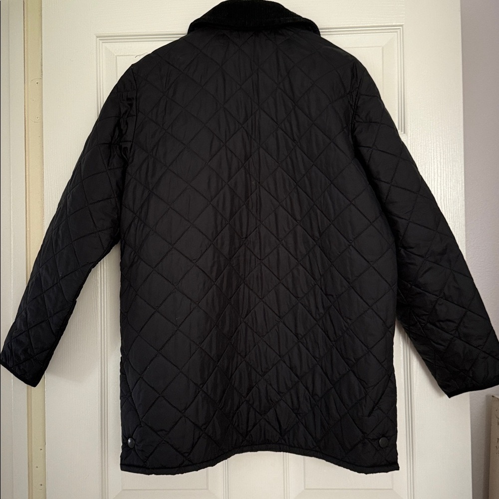 Barbour Men’s Liddesdale Dark Quilted Jacket - Picture 2 of 8